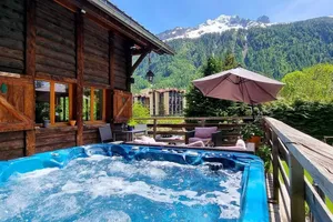Image of Chalet Falcon With Hot Tub - in a great location!