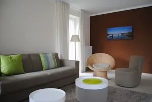 Image of Baltic Sea lodges, deck 2 with terrace, elevator and wellness area, near the beach