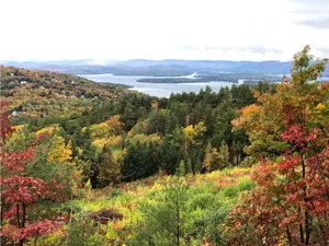 Image of Amazing Lake & Mountain views Gunstock Ski Chalet.
