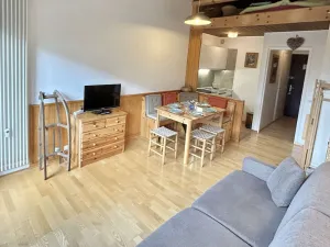 Image of Cozy Studio with Alcove, Sleeps 4, Near Ski Lifts in Megève
