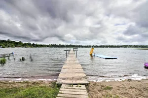 Image of Lovely Lake Cabin: Boat Rentals & On-Site Bar