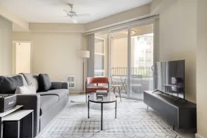 Image of Sunny San Bruno 2BR w\/ Pool, W\/D, Gym, walk to YouTube, by Blueground