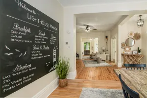Image of A block from the beach! Sleeps 20! Hot Tub, Game Room!