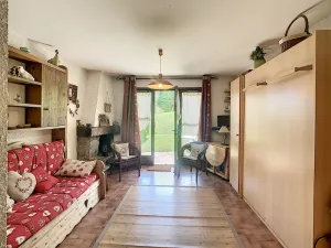 Image of 25m² Studio at the foot of the slopes with kitchenette, terrace, and ski locker
