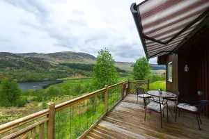Image of Kingfisher Lodge with sensational loch views