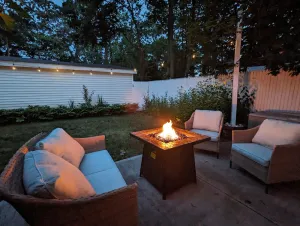 Image of Beautifully decorated1BR Apartment - Full Kitchen, Private Backyard & Fire Pit!