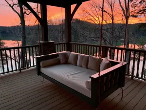 Image of Lakefront Log Luxury - 4400 sqr ft w\/ private dock