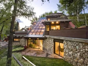 Image of Walk To Town From Unique Home Near River.  Great Mountain Views