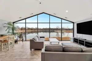 Image of Private Lake Resort house w swimming, fishing, beach access, sand dune ATV Park