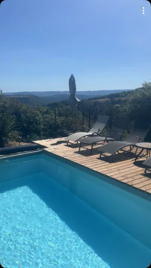 Image of Rental in the Ardèche with private swimming pool, in the heart of nature, not overlooked