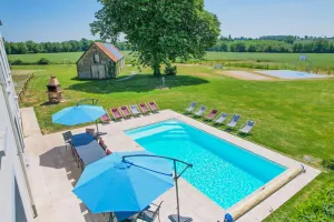 Image of So Villa Gilliere (61) - Heated pool - Foot - 1h45 Paris - 30p.