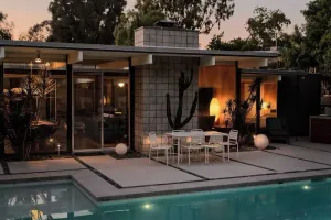 Image of Eichler Mid Century Modern Designer Pool/Jacuzzi