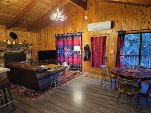 Image of Pheasant Hill Cabin.  Cozy and dog friendly.
