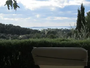Image of Sanary-sur-Mer, house on family property, within olive trees, near sea