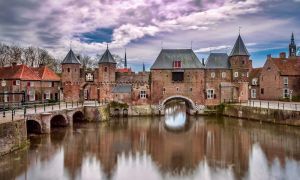 Image of Wooden house close to Amsterdam, Utrecht, Amersfoort, lakes and nature
