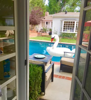Image of Poolhouse Oasis Parking Spa•BBQ•Firepit•24\/7 Self Check •Laundry