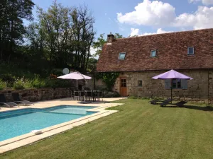 Image of Spacious farmhouse with private heated pool close to Collonges la Rouge