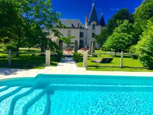 Image of Fairy tail castle with heated outdoor pool