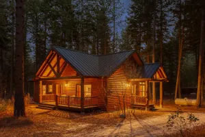 Image of Alpine Woods cabin close to trails, ski in\/out