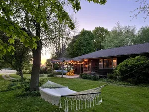 Image of Absolute PEACE in this country home surrounded by gardens and views!