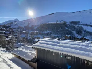 Image of 2nd floor, balcony, tv, ski locker, 23m², Les 2 Alpes