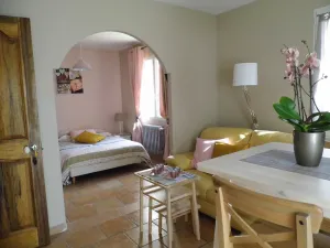 Image of INDEPENDENT STUDIO in villa with pool