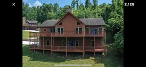 Image of Beautiful cedar home 5 bed 3 bath w\/ whirlpool tub 2 mile from Twin cove marina