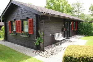 Image of Log cabin - with W-LAN - very close to the beach - - large terrace - 2 x TV