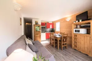 Image of Appartement cosy 6 pers, centre Saint-Lary, balcon sud, parking, 2 chambres, classé 2 étoiles - FR-1-296-142