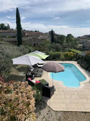 Image of Stone house with private garden and swimming pool Private