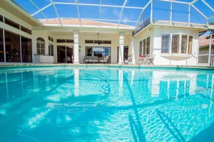 Image of Luxury Retreat 5BR Mediterranean Home w\/ Heated Pool | Steam Room | Golf Views | Spacious Lanai