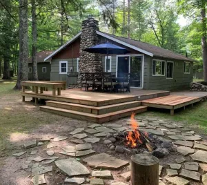 Image of Blue Lake Cottage - 10 Minutes to Minocqua