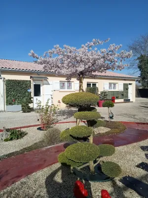 Image of 10 minutes from St Emilion! A break somewhere in the garden of maple and niwaki