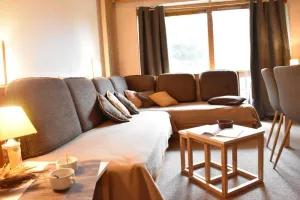Image of 200m from shops, Ground floor, balcony, fireplace or stove, tv, ski locker, 31m², Méribel