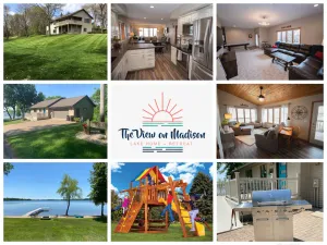 Image of Stay in View of Madison: Beautiful, spacious home on Madison Lake
