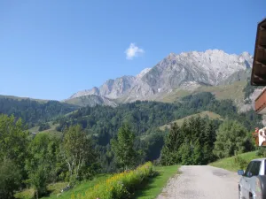 Image of Studio in chalet, nice view, quiet, Col des Aravis