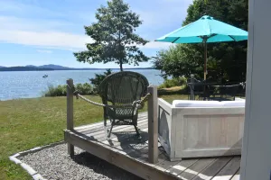 Image of Oceanfront cottage with gorgeous views of Cadillac Mt.,seals and ocean birds