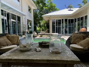 Image of Tropical beach villa