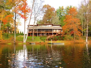 Image of Beautiful Family Lodge on a Private Lake set in 20 secluded acres