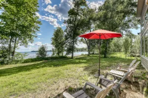 Image of Delightful Waterfront Escape W\/ Three Kayaks, Free WiFi, Beach Access & More