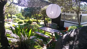 Image of Wooden lodge with 2 bedrooms sea view that can accommodate 5 people
