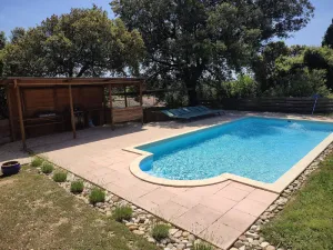 Image of Full nature, private pool, between AVIGNON and UZES, Mas authentic Provence