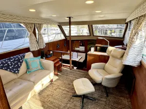 Image of Luxury Chris Craft Yacht On the Beautiful St. John's River in Sanford