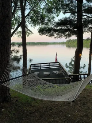 Image of Whispering Pines on Sand Lake! Sauna-Cozy Fire-Trails-Fish-Kayak-Paddle Board