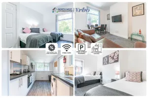 Image of 3 Bedroom Contractor Accommodation in Chorley with Free WiFi & Parking