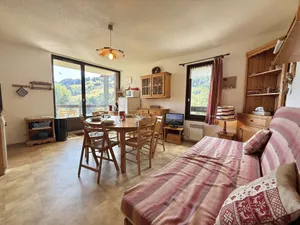 Image of Appartement 3 pièces avec balcon à Flumet, proche centre, navette ski gratuite, parking privé, 6 pers - FR-1-595-66