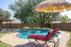 Image of Beautiful House w\/ Big Fenced Private Yard, Private Pool, & Quiet Location