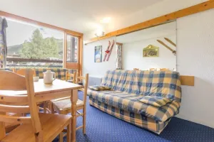 Image of 50m from resort center, 5th floor, balcony, tv, ski locker, 50m², Les Arcs