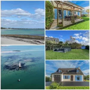 Image of Elegant and cosy 3 star house, a few mn walk from the Teven beach