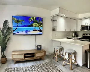 Image of Coastal Bliss: Fenced Yard, 4K TV, Near Beaches!